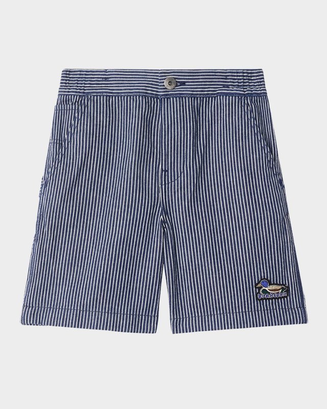 Boy's Django Stripe Shorts, Size 4-14